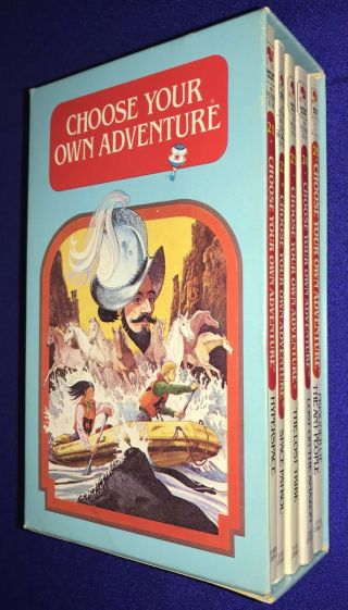 Rare Vintage Bantam Books Choose Your Own Adventure 5x Set 6 (21 - 25) Nr