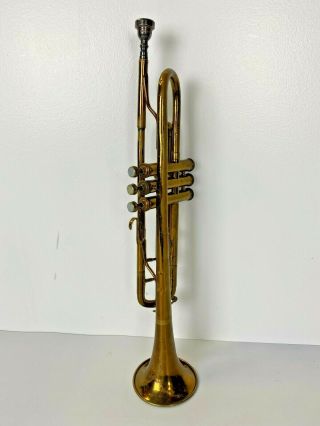 Vintage Couesnon Lafayette Trumpet Vincent Bach Corp 7c Mouthpiece (ct)