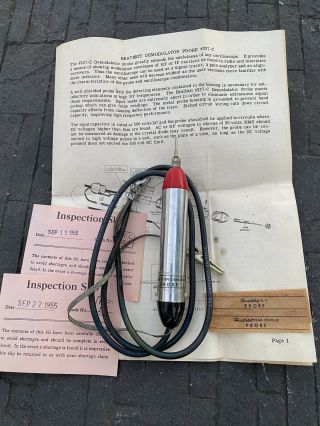 Vintage Heathkit Scope Demodulator Probe 337 - C