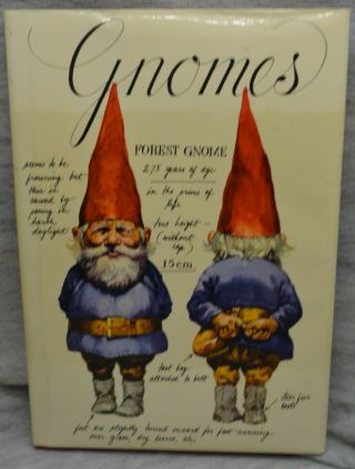 Vintage Gnomes Poortvliet/huygen Book 1977 Abrams