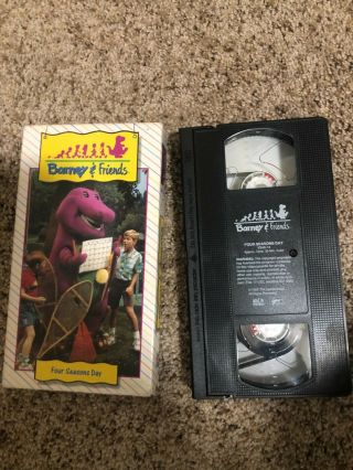 Vintage Barney - Four Seasons Day - Time Life Video Vhs The Lyons Group