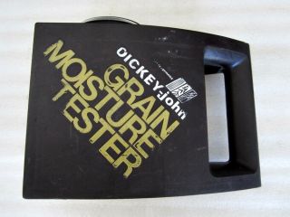Vintage Dickey John Grain Moisture Portable Tester Corn Usa