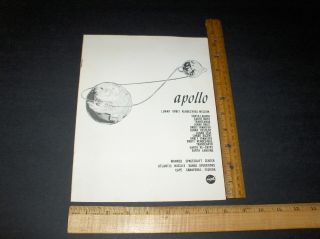 Vintage Nasa Apollo Lunar Orbit Rendezvous Mission Booklet Publication