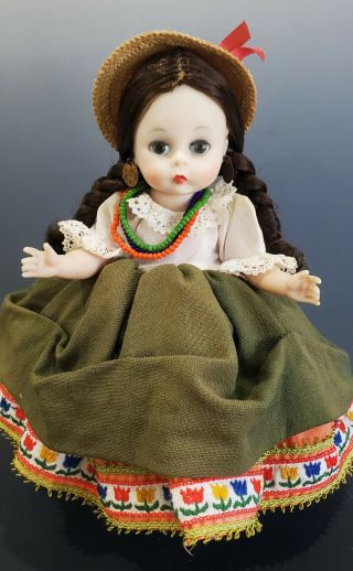 Vintage Bkw Madame Alexander Kin Wendy Doll Ecuador 387