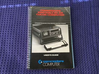 User Guide For Vintage Commodore Sx - 64 Portable Executive Computer