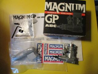Vintage Magnum 21/gp Abc - R/c Engine Airplane