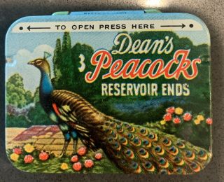 Vintage Advertising Miniature Tin Dean 