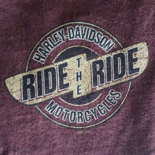 Harley Davidson Vintage Single Stitch T Shirt Mens Xl Fairbanks,  Alaska