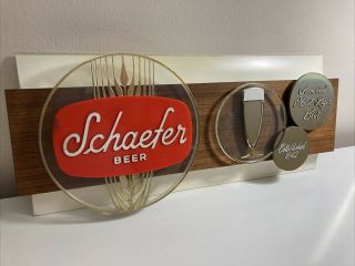 Vintage Schaefer Beer Sign America 