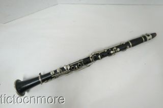 Vintage Carl Fischer York Clarinet W/ Mouthpiece - No Case