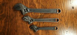 Vintage Snap - On Blue - Point Adjustable Wrenches