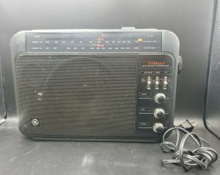 Vintage General Electric Radio Long Range Am/fm Model 7 - 2887a Great