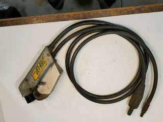 Rare Vintage Victor Jet - Arc Gouging Torch With 5 Foot Double Cable And Fittings