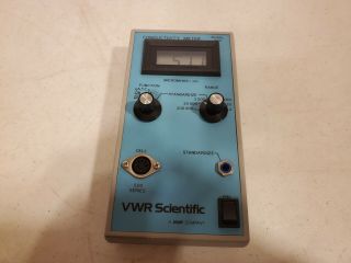 Rare Vintage Vwr Scientific Conductivity Meter,  Model 604