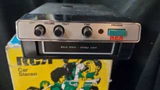 Vintage Rca Compact Stereo 8 Tape Player - -