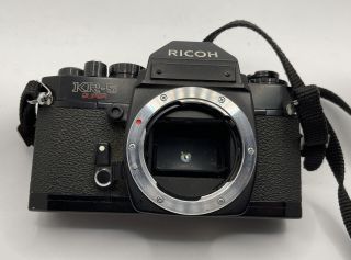 Vintage Ricoh Kr - 5 35mm Slr Film Camera Body K Lens Mount