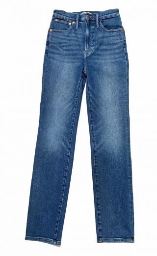 Madewell The Perfect Vintage Jean Size 27t Woman’s Straight Leg Jeans High Rise