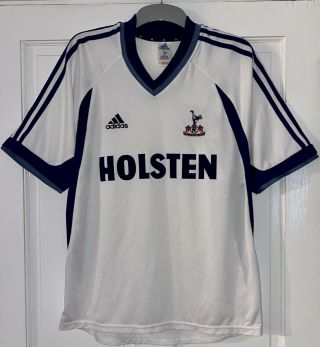 Tottenham Hotspur Football Shirt Large Adidas 2001 Rare Vintage Holsten Top Home