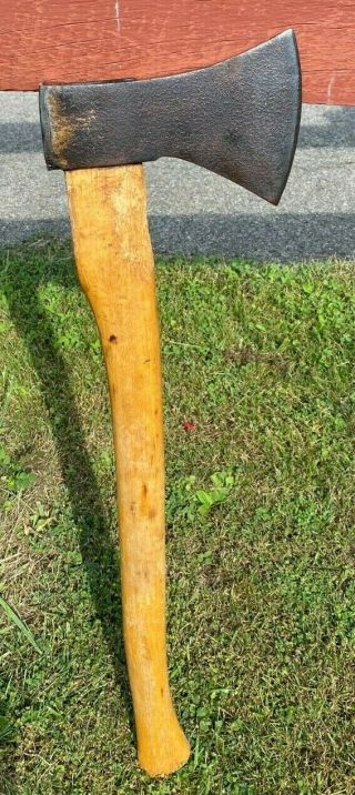 Vintage Axe,  Wood Handle,  29 - Inch Camping,  Scouts
