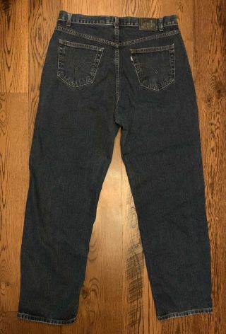 Rare Vintage Levi’s Silvertab Jeans 38x34 90’s Straight Relaxed Blue