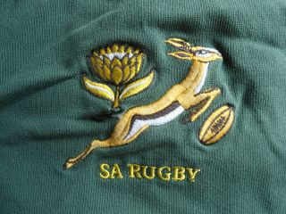 VINTAGE SOUTH AFRICA SPRINGBOKS NIKE RUGBY JERSEY SHIRT XL 2