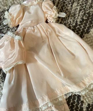 Vintage 1950 ' s Madame Alexander Cissette Pink Nightgown/Robe 2