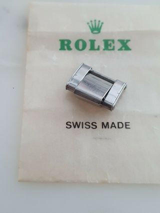 Vintage Rolex Stainless Steel Riveted Link For 19mm 7205/60 Watch Bracelet 3