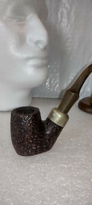 Vintage K&p Peterson " Standard System " No.  306 Rustic Ireland Tobacco Pipe