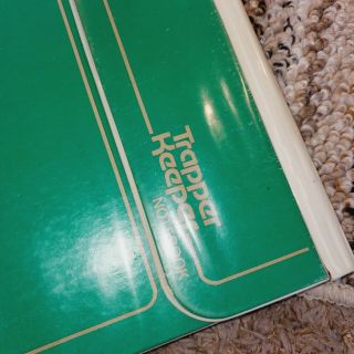 Vintage Mead Trapper Keeper 1980 ' s 3 Ring Binder Folder Portfolio Green 2