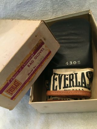 Vintage Everlast Bag Speed Gloves No.  4305