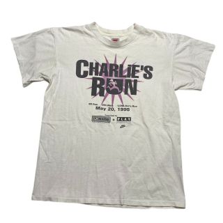 Vintage White Tag Nike Play Shirt Charlie Davis Run Oregon Shirt Size Large
