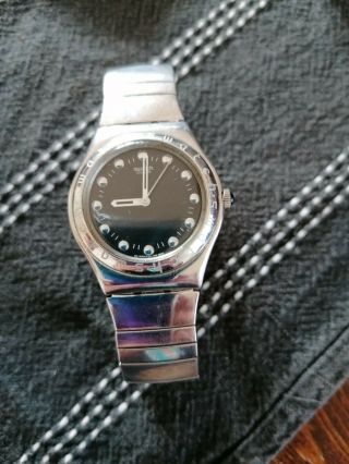 Swatch Ladies Vintage Irony Stainless Steel Small