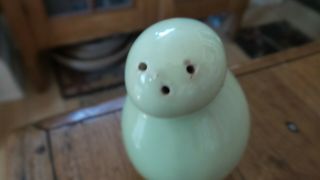 Vintage Eva Zeisel RED WING Town & Country,  Shmoo Salt/ Pepper Shaker,  GREEN 3