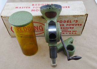 Vintage Redding No.  3 Master Powder Measure