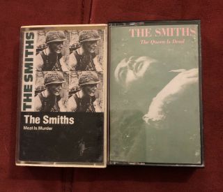 The Smiths - The Queen Is Dead And Meat Is Murder Vintage Cassette Tape