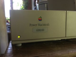 Vintage 1994 Apple Power Macintosh 6100/60 Pc - Chimes & Runs - Looks Good