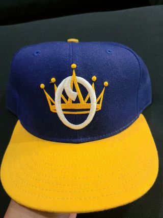 Vintage Era Omaha Royals Fitted Hat Cap 7 7/8