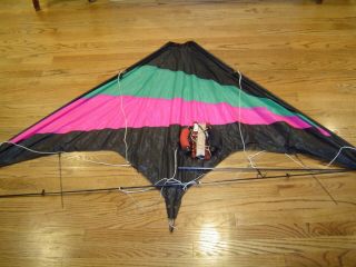 Vintage? Skynasaur Stunt Kite By Mike Simmons With Carry Case