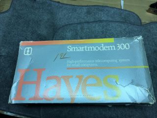 Vintage Hayes Smart Modem 300 (no Power Supply Or Cables)