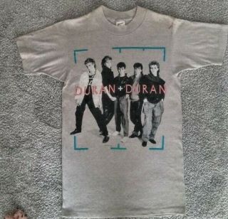 Vintage Shirt Duran Duran 1987 Size S The Wild Boys 30 " Around 25 " Ttob