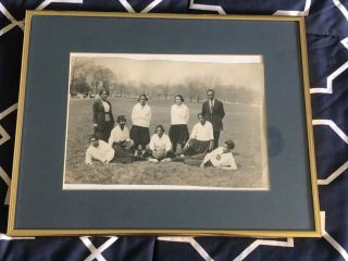Vintage Wilberforce University Girl’s Basketball Team Group Photo 1920’s
