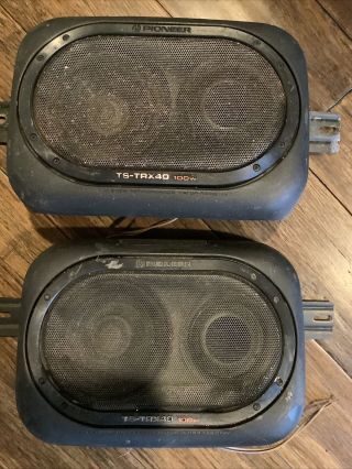 Pioneer Ts - Trx40 100 Watt Speakers Pair Vintage