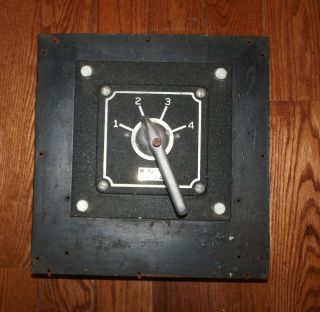 Vintage Tap Switch Barkelew Electric Frankenstein Steampunk