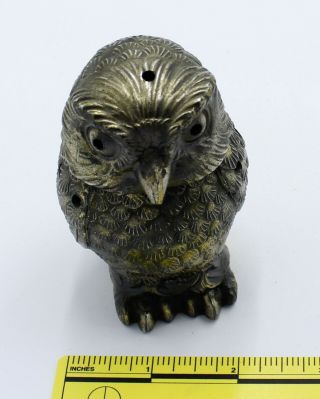 Vintage Metal Owl Incense Burner