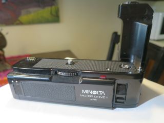 Vintage Minolta Motor Drive 1 For X - 700,  X - 500,  X - 570,  Xg - M Slr Cameras