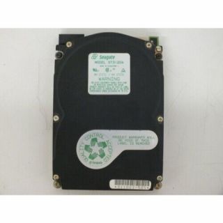 Vintage Seagate St3120a 120mb 3.  5 " Ide Hdd (wiped, )