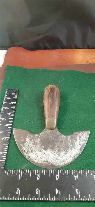 Vtg C.  S.  Osborne 5 " Head Round Knife Leather Tools