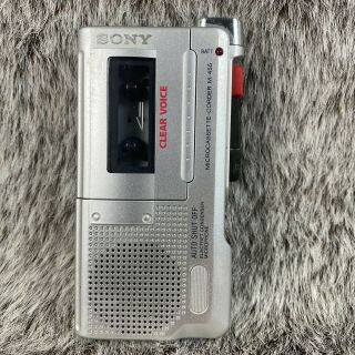 Vintage Sony Microcassette - Corder M - 455