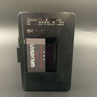 Sony Walkman Wm - Af23 Am/fm Radio & Cassette Player Vintage -
