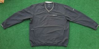 Vintage Nike Windbreaker Jacket Xl Golf Pullover V Neck Activewear